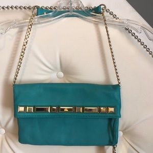 Vince Camuto Leather Clutch